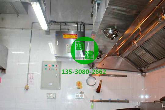 餐廳廚房油煙管道滅火裝置